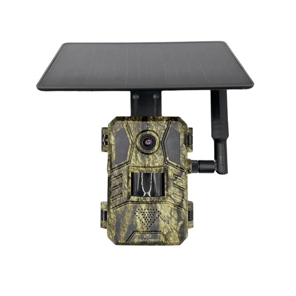 4G Viltkamera (inkl. minnekort) m/ Solcelle & Batteri & APP