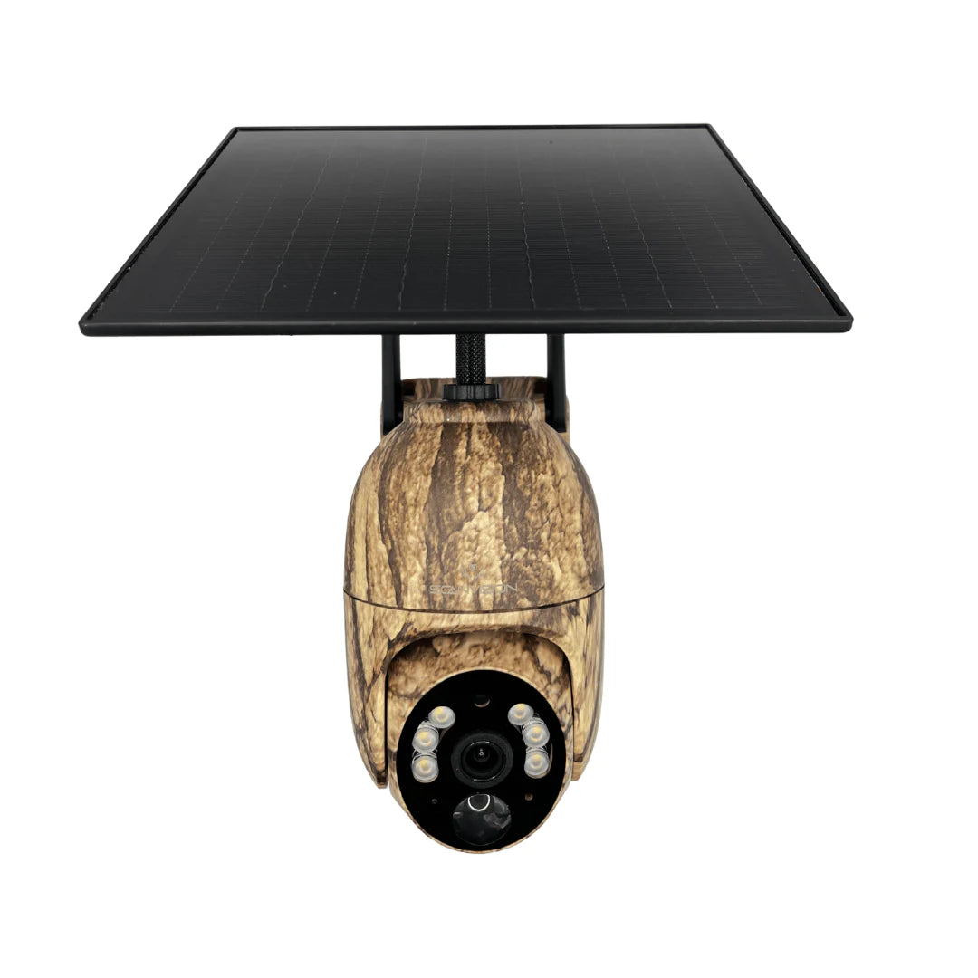 4G Viltkamera PTZ (inkl. minnekort) med Solcelle & Batteri & APP