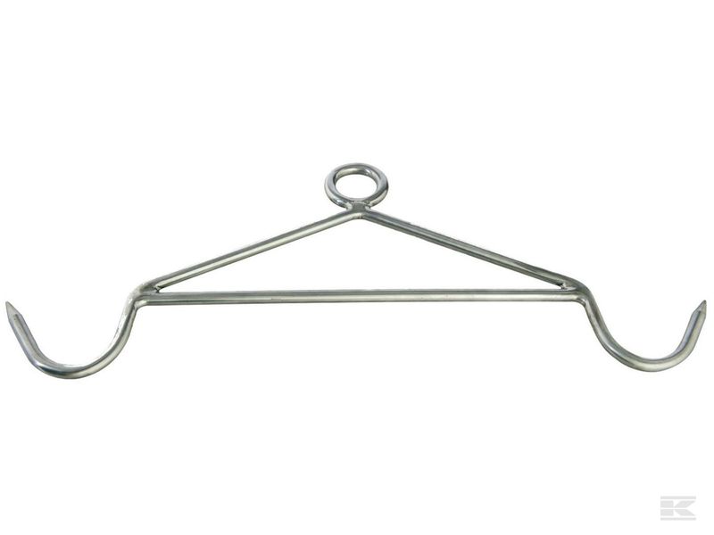 Rustfri opphengsbøyle / slakteskræv - Pakke a' 3.stk